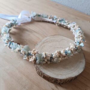 Corona Comunión para fajín azul celeste