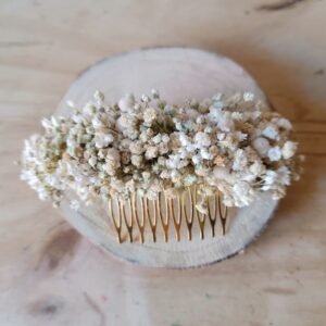 Tocado paniculata champagne preservado